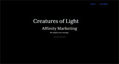 Desktop Screenshot of creatures-of-light.com
